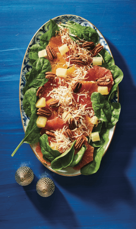 Ambrosia Salad with Sweet Tea Vinaigrette