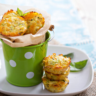 Bite Size Zucchini Kugels