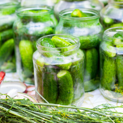 Crunchy Kosher Pickles