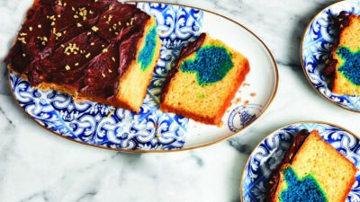 Dreidel Cake