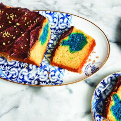 Dreidel Cake