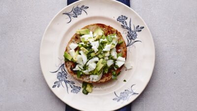 egg white and spinach salad