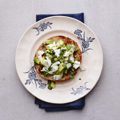 egg white and spinach salad