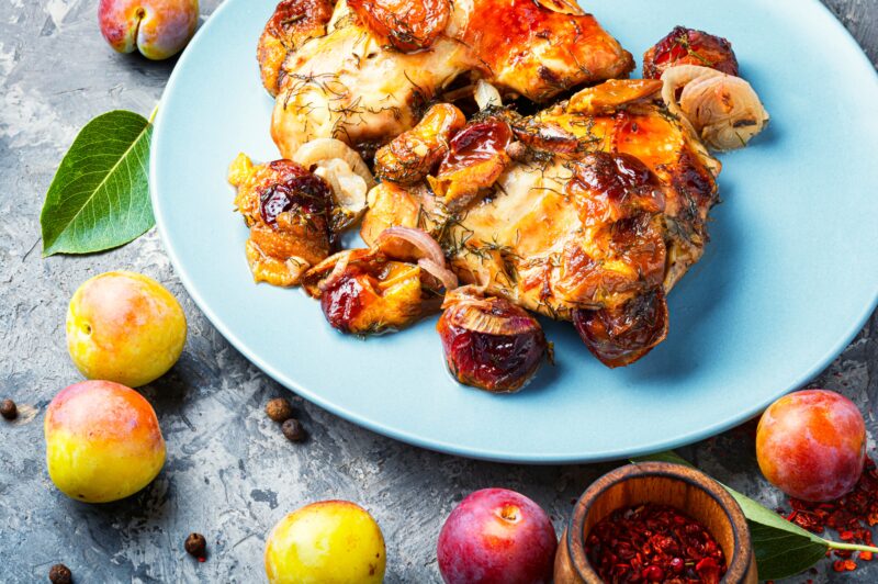 spicy Plum chicken