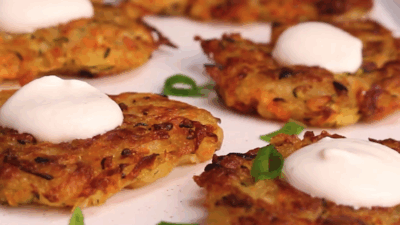 vegan latkes 1