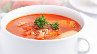 Greek Chicken and Onion Soup