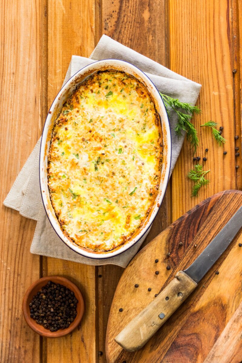 Potato And Cheese Casserole