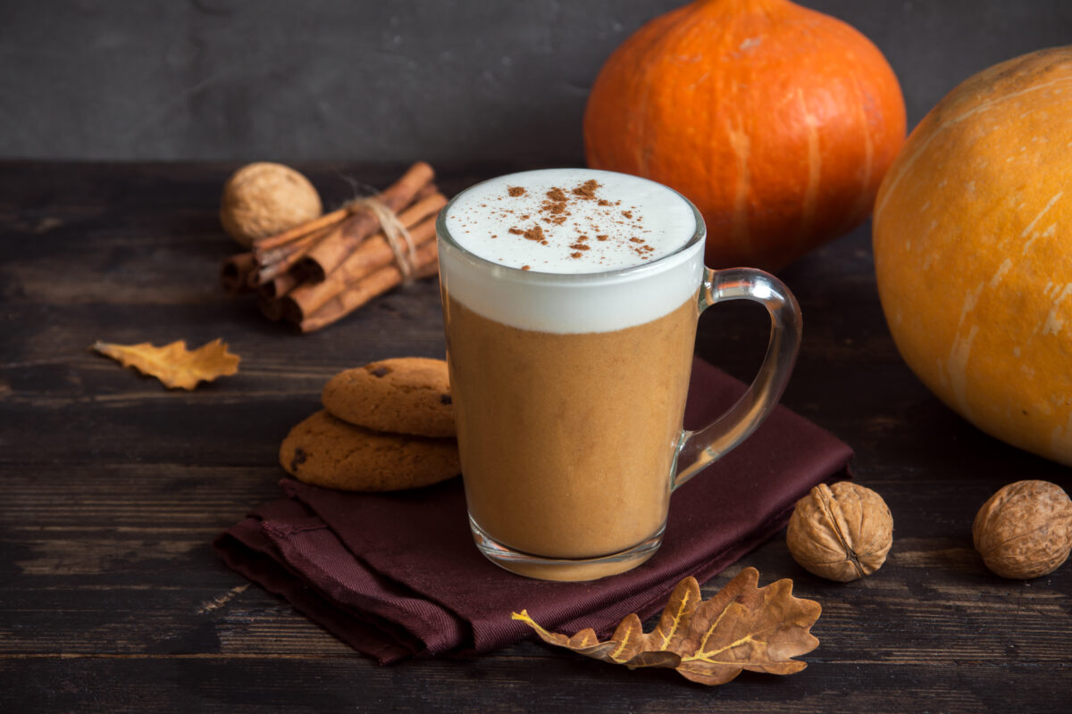 Pumpkin Spice Latte or Steamer