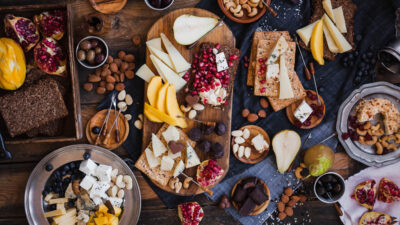 Tu Bishvat Dried Fruit and Cheese Platter