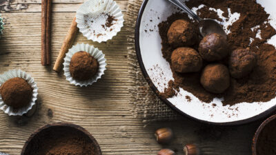 dairy free homemade chocolate truffles