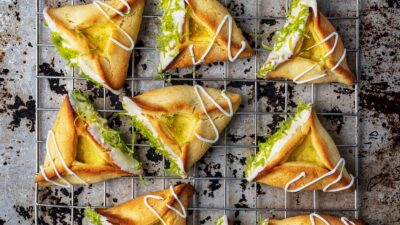 Lemon Meringue Pie Hamantaschen light