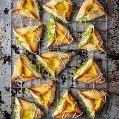 Lemon Meringue Pie Hamantaschen light