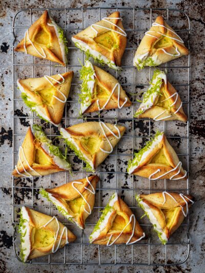 Lemon Meringue Pie Hamantaschen light