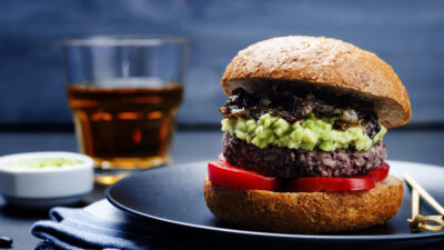 black bean burgers