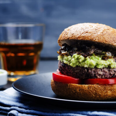 black bean burgers