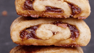 Apple butter rugelach