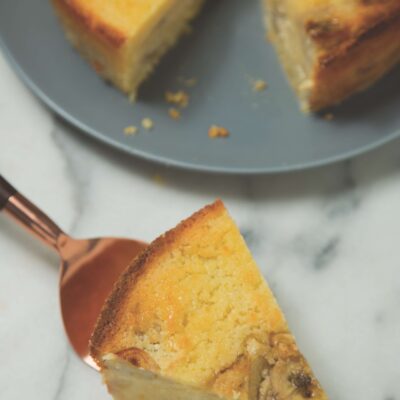 Banana cheesecake