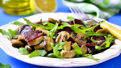 Beet and Mushroom Salad