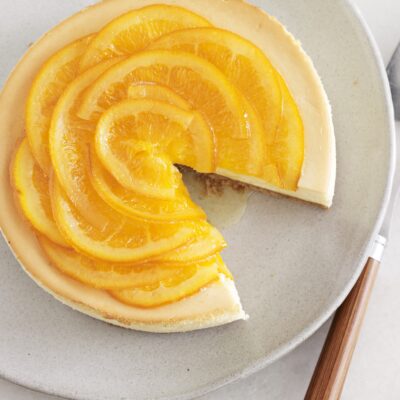 Candied Orange Cheesecake