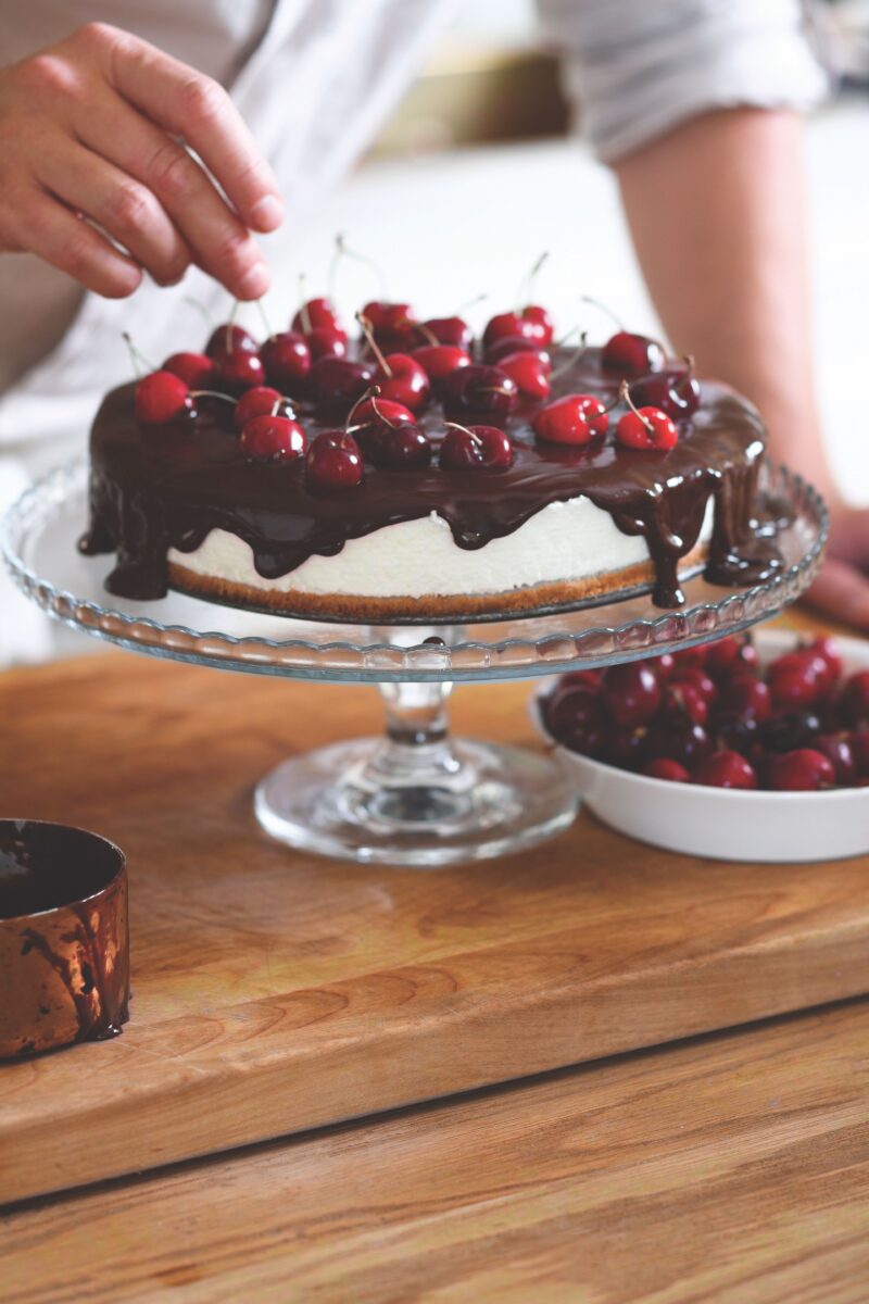 chocolate ganache cheesecake