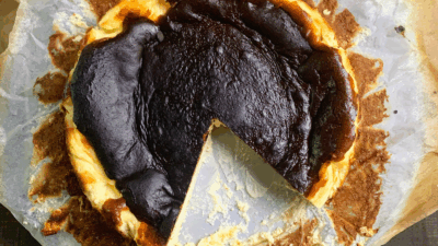 Paula Shoyer's Basque Cheesecake