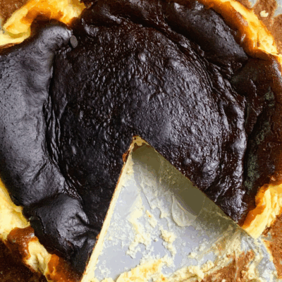 Paula Shoyer's Basque Cheesecake