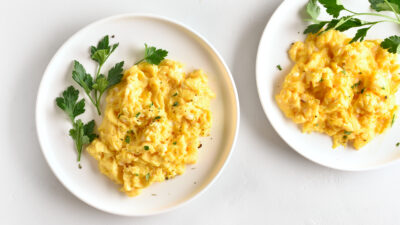 Perfect Scrambled Eggs for A crowd