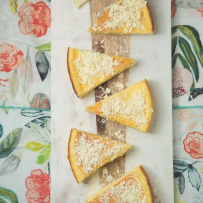 White Chocolate cheesecake