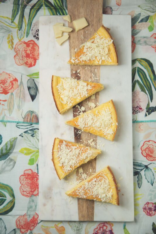 White Chocolate cheesecake