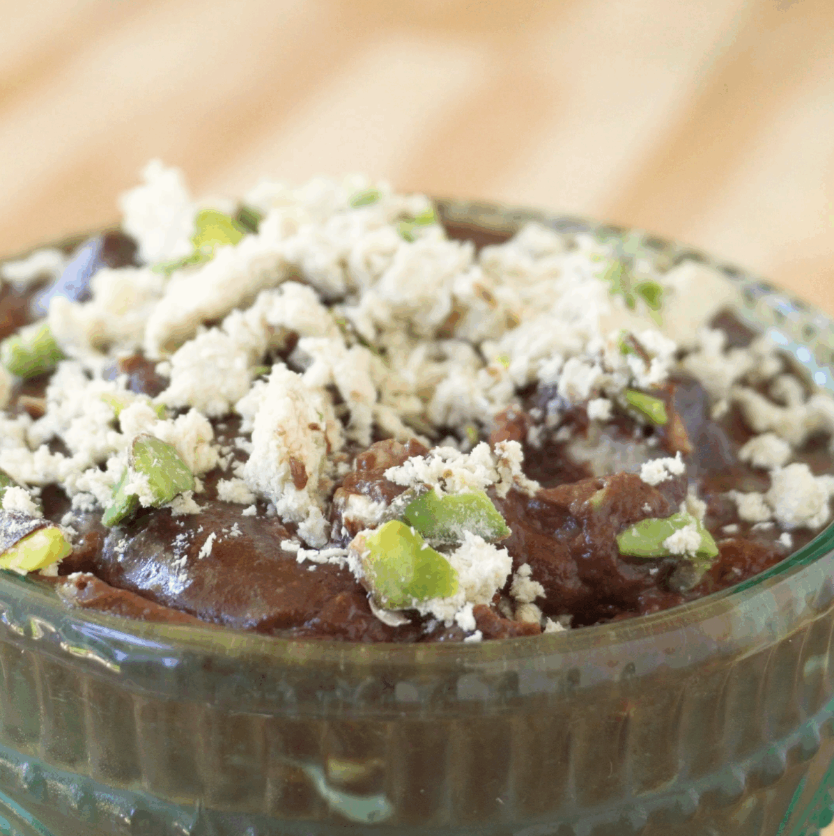 chocolate halva mousse