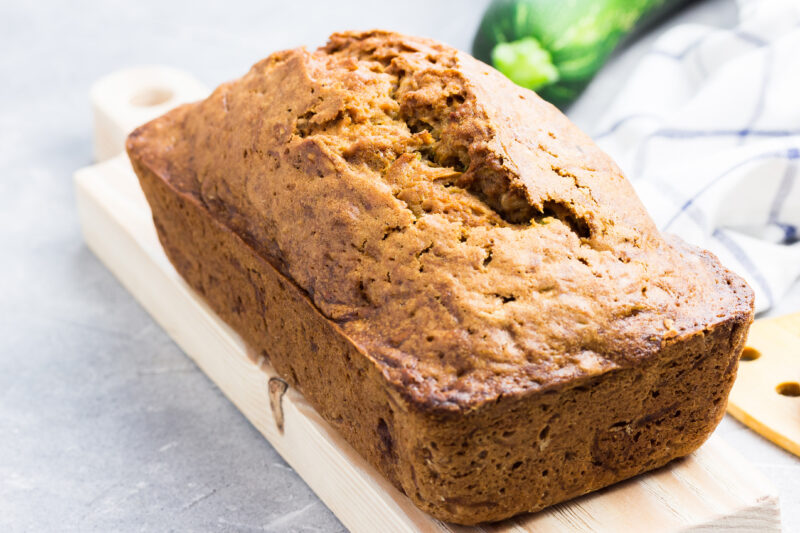 Gluten free Zucchini Bread Loaf