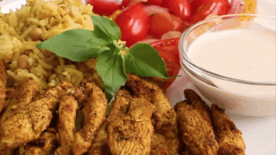 Chicken Shawarma 30 minute dinner