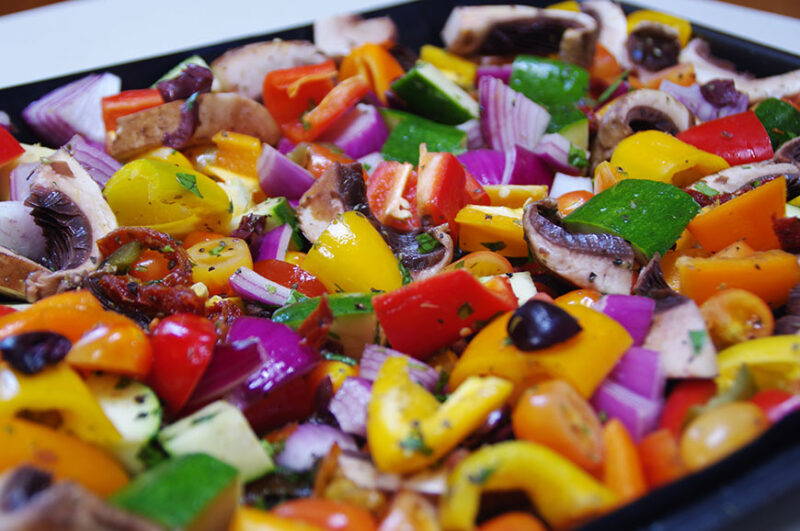 Italian Style Roasted Veggies
