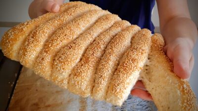 Sesame Stick Breads