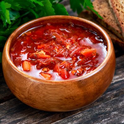 Sweet and Sour Cabbage Soup