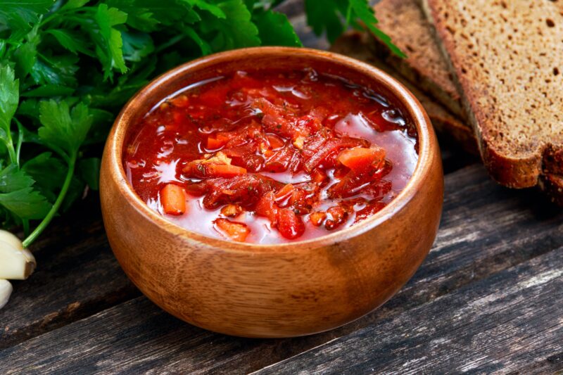 Sweet and Sour Cabbage Soup