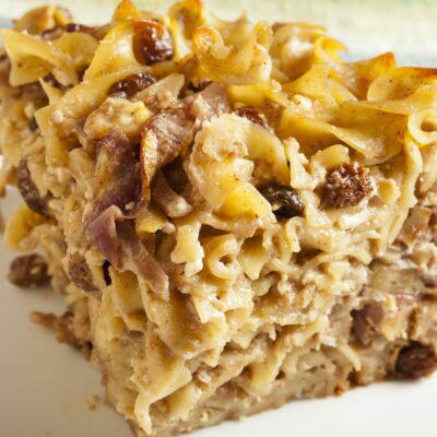 Honey Noodle Kugel