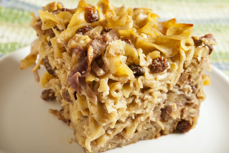 Honey Noodle Kugel