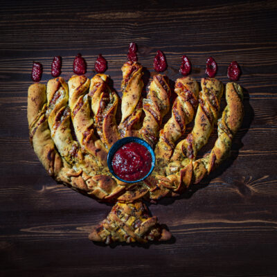 Pizza Hanukkiyah Photo