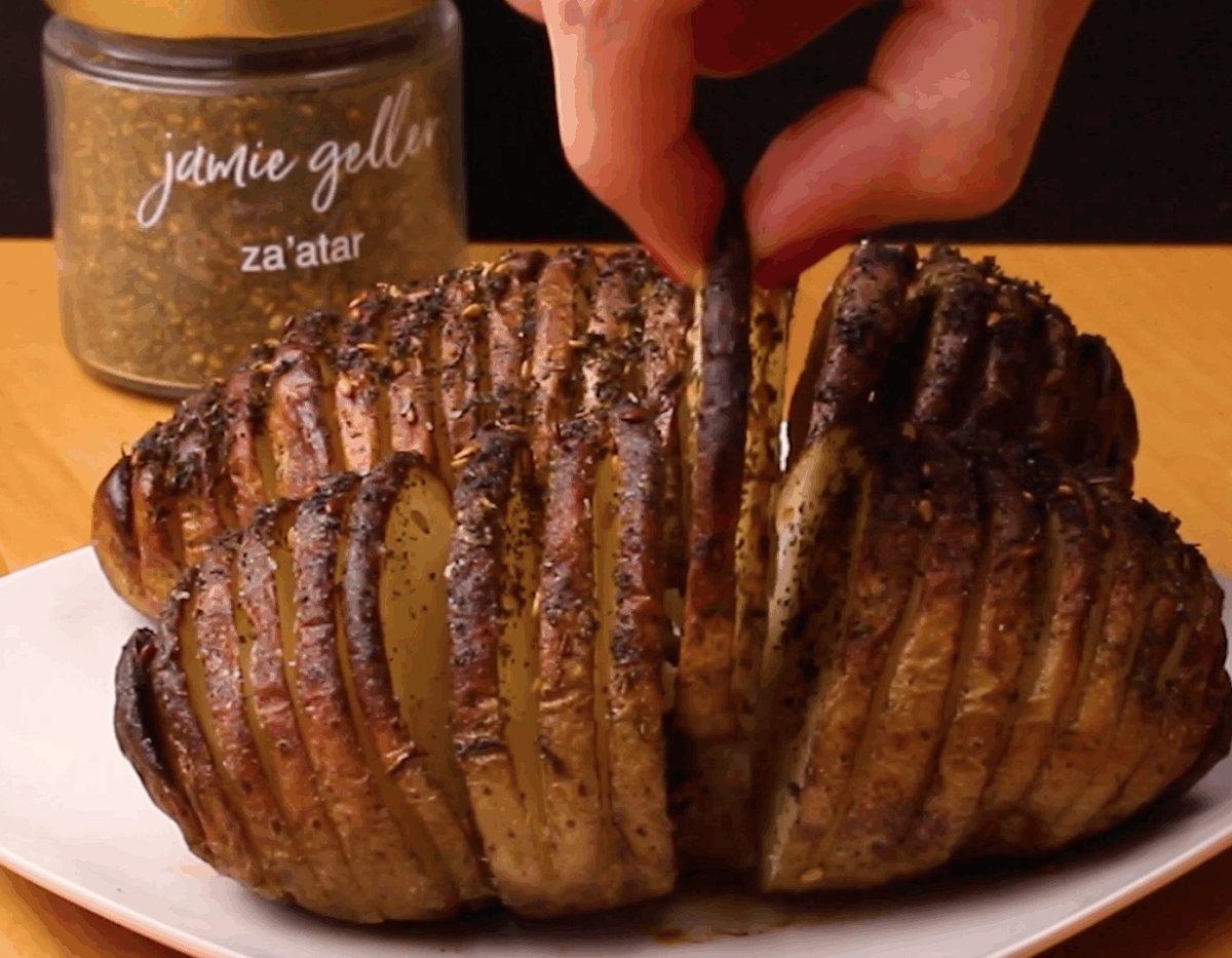 Za'atar Back Potatoes