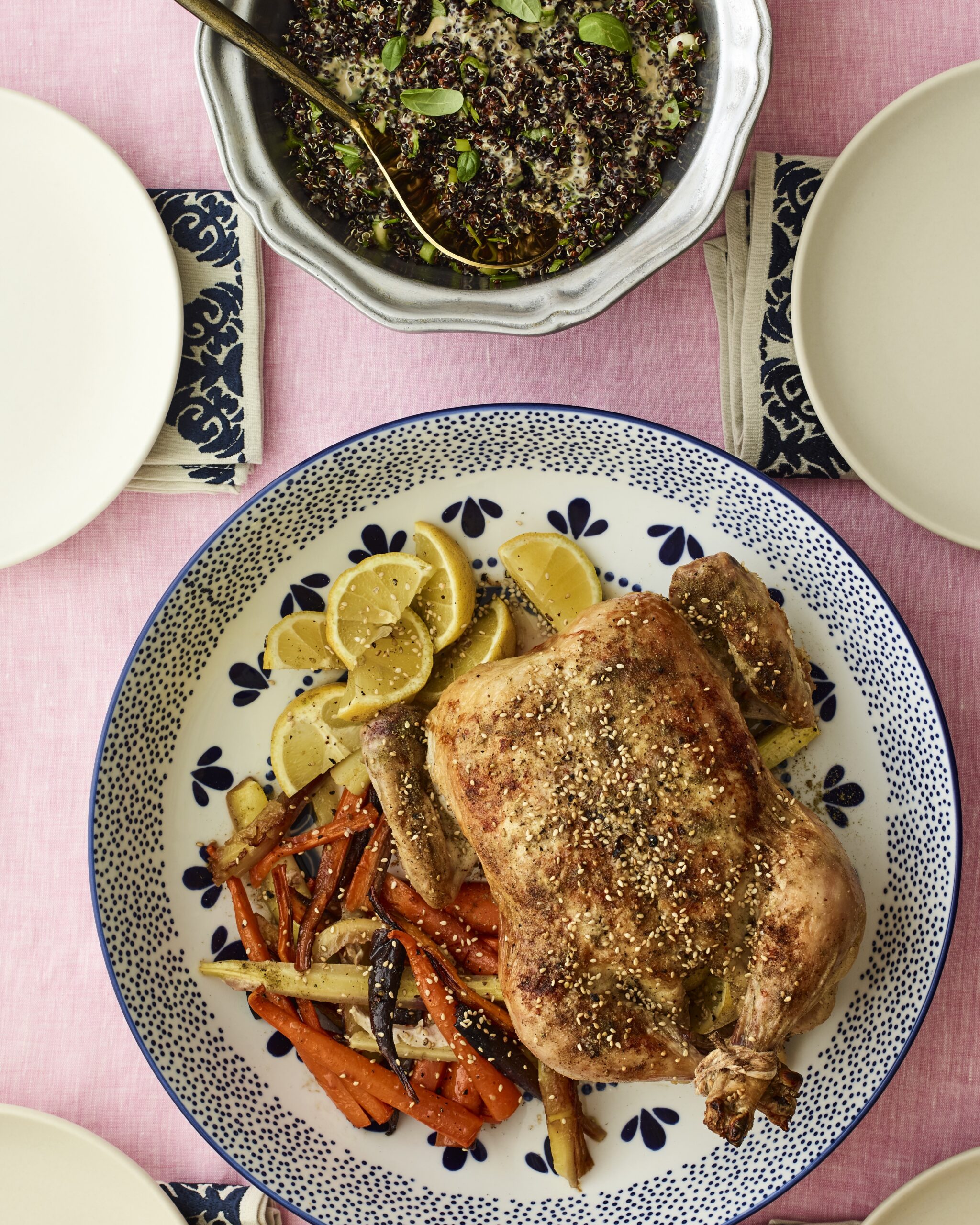 Zaatar Chicken and Carrots