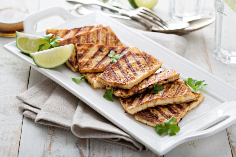 Grilled Tofu with Jerusale Mixed Grill Seasoning