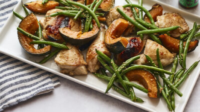 Hoisin Chicken Sheet Pan Dinner