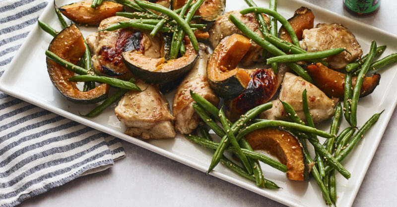 Hoisin Chicken Sheet Pan Dinner