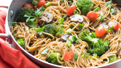 one pot broccoli pasta