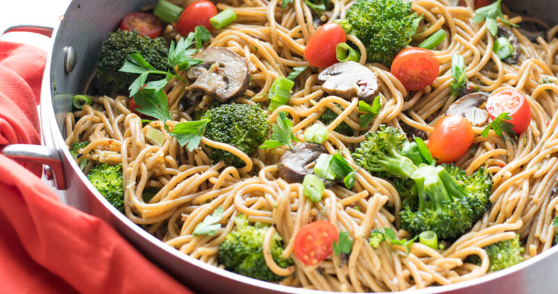 one pot broccoli pasta