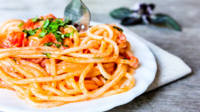 one pot pasta with rose