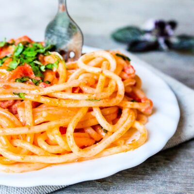one pot pasta with rose
