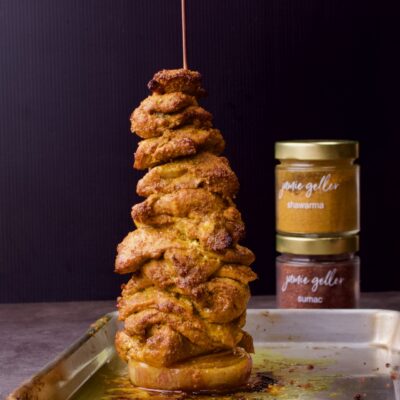 Shawarma Skewer in Laffa