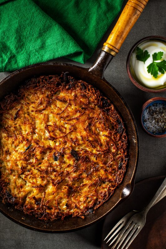 vegan potato kugel